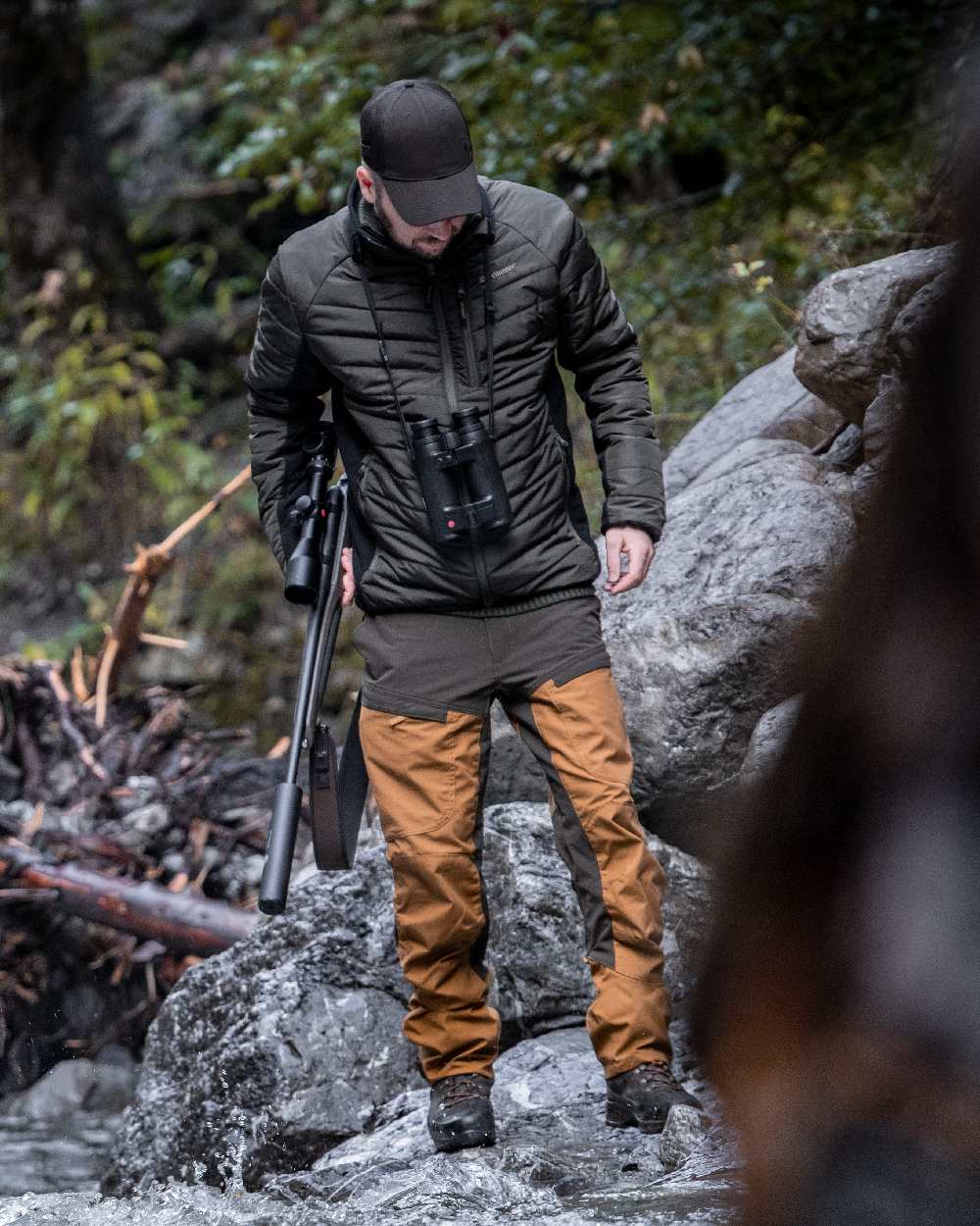 Deerhunter Moor Padded Softshell Jacket - Waterproof Windproof Hunting Jacket for Men - Perfect for Outdoor Hunting, Hiking & Winter Activities