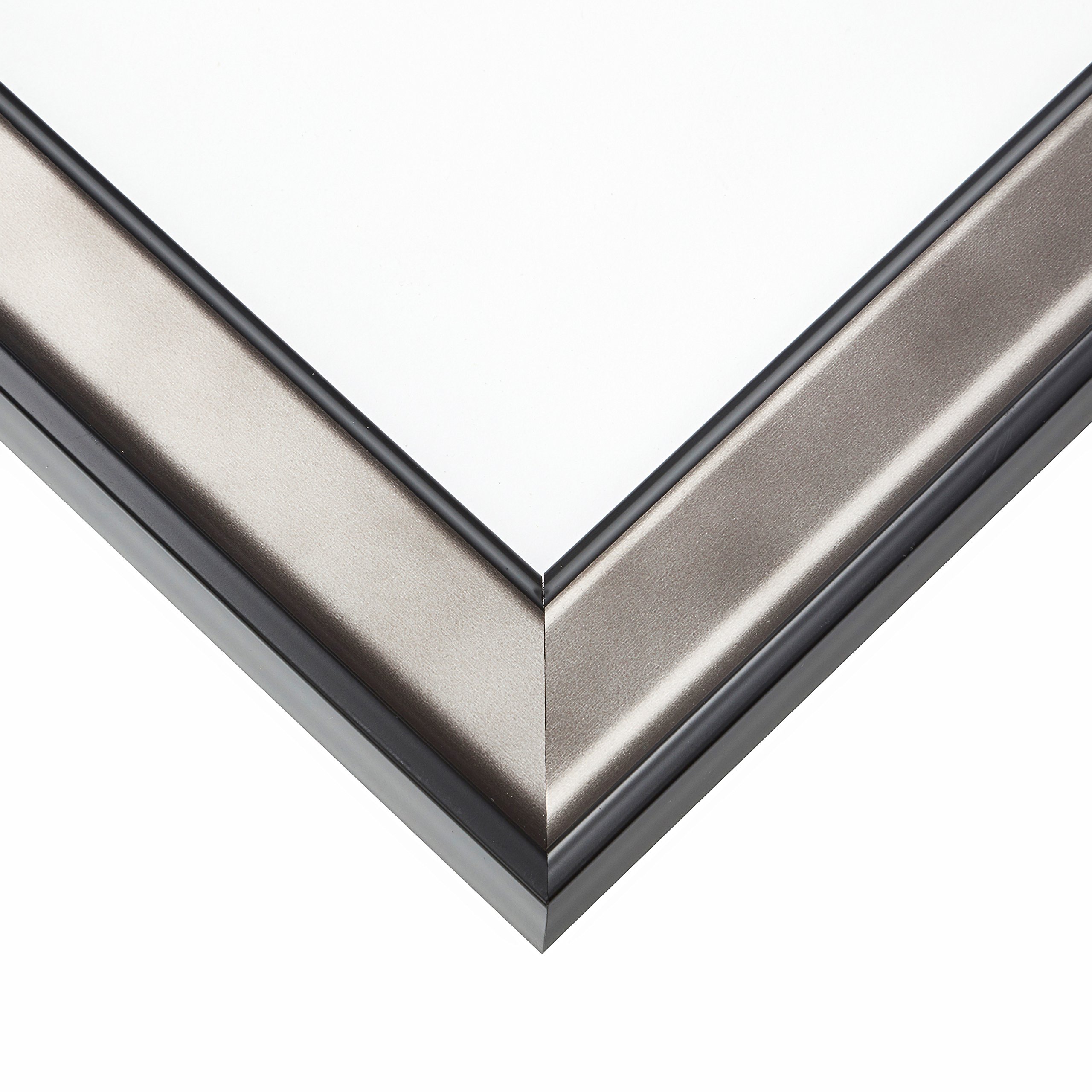 Craig Frames Atlas 8x10 Inch Antique Pewter Picture Frame - Perfect for Wall Decor, Photo Displays & Home Office Aesthetics