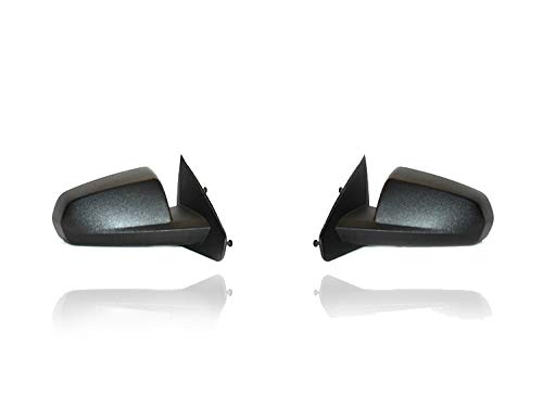 Replacement Door Mirror Set for 2008-2014 Dodge Avenger - Non-Heated, Non-Folding - Left Driver & Right Passenger Side - Compatible with Part #5008988AB & 5008989AB - Perfect for Car Repair & Maintenance
