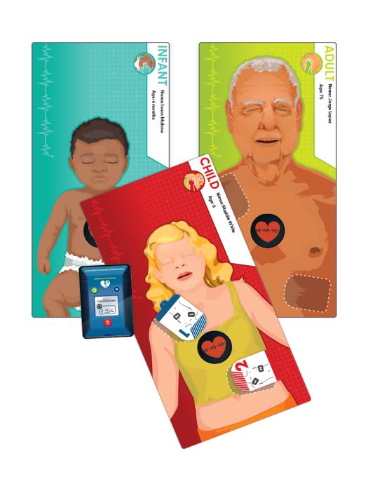 CPR & AED Training Kit - Learn Life-Saving Skills for Emergencies | First Aid Certification Course | Home, Office & Community Safety Preparedness