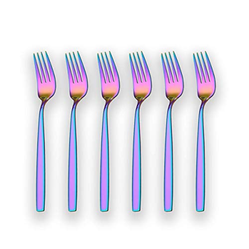 6. Rainbow Cake Fork