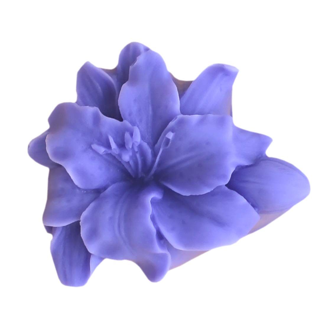 Premium Silicone Soap Molds for DIY Handmade Soap Making - Flower Shaped Silicone Molds for Candles, Plaster & Resin Crafts - Perfect for Home Spa, Wedding Favors & DIY Gift Making (14014)