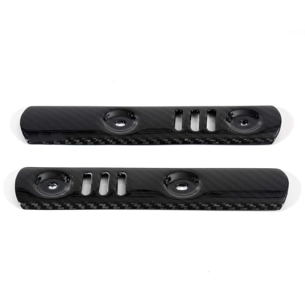 Premium Carbon Fiber Motorcycle Side Panels & Radiator Grille Cover for Yamaha XSR900 (2017-2019) - Gloss Black Finish | Enhanced Protection & Style for Street & Track Riding