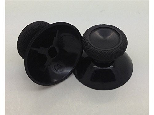 2X Black Xbox One Controller Thumbsticks - Also Fits PS4 for Gaming