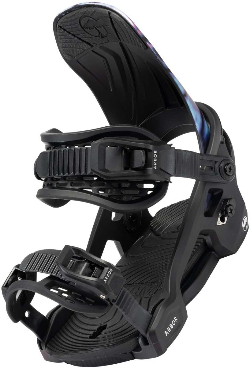Arbor Sapling Youth Snowboard Bindings 2024 - Lightweight & Adjustable for Kids & Teens - Perfect for Park Riding & All-Mountain Snowboarding