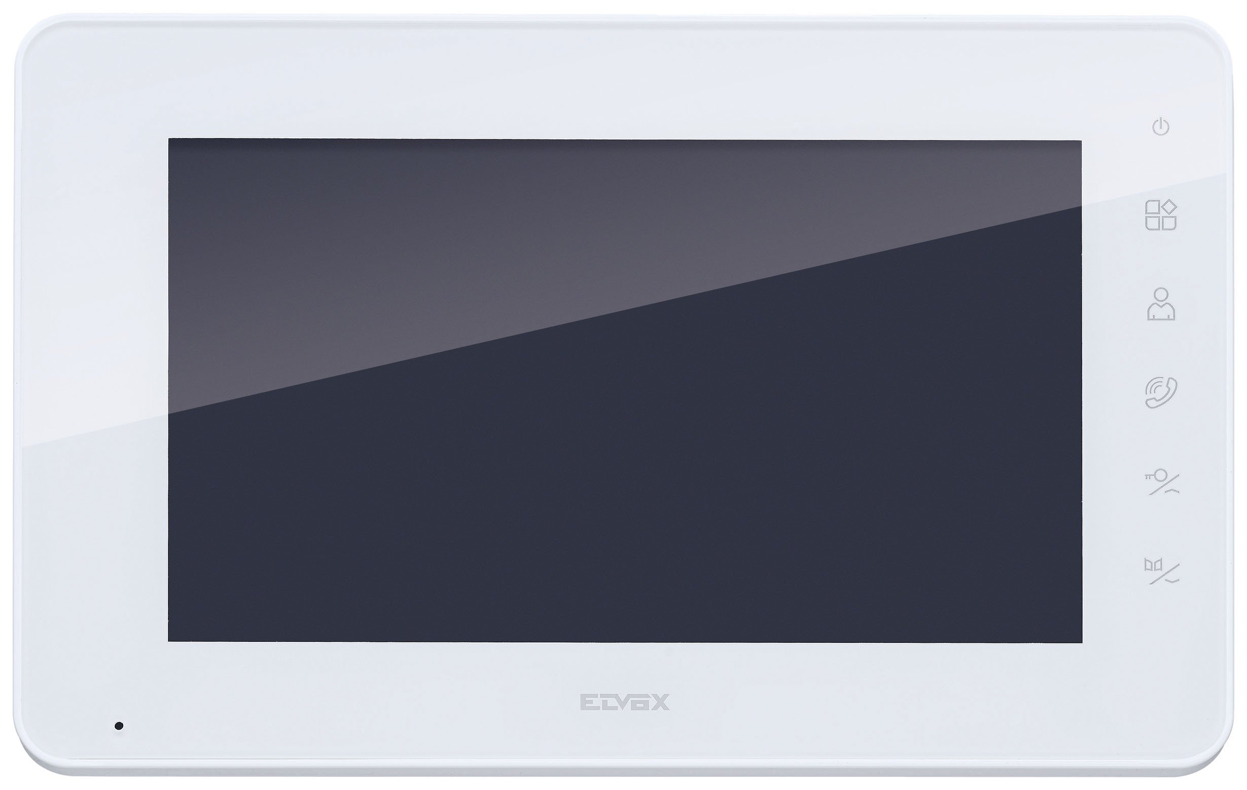 VIMAR K40912 Additional Monitor for Video Intercom Kit with Multi-Pin Power Supply, White - Perfect for Home Security and Apartment Intercom Systems