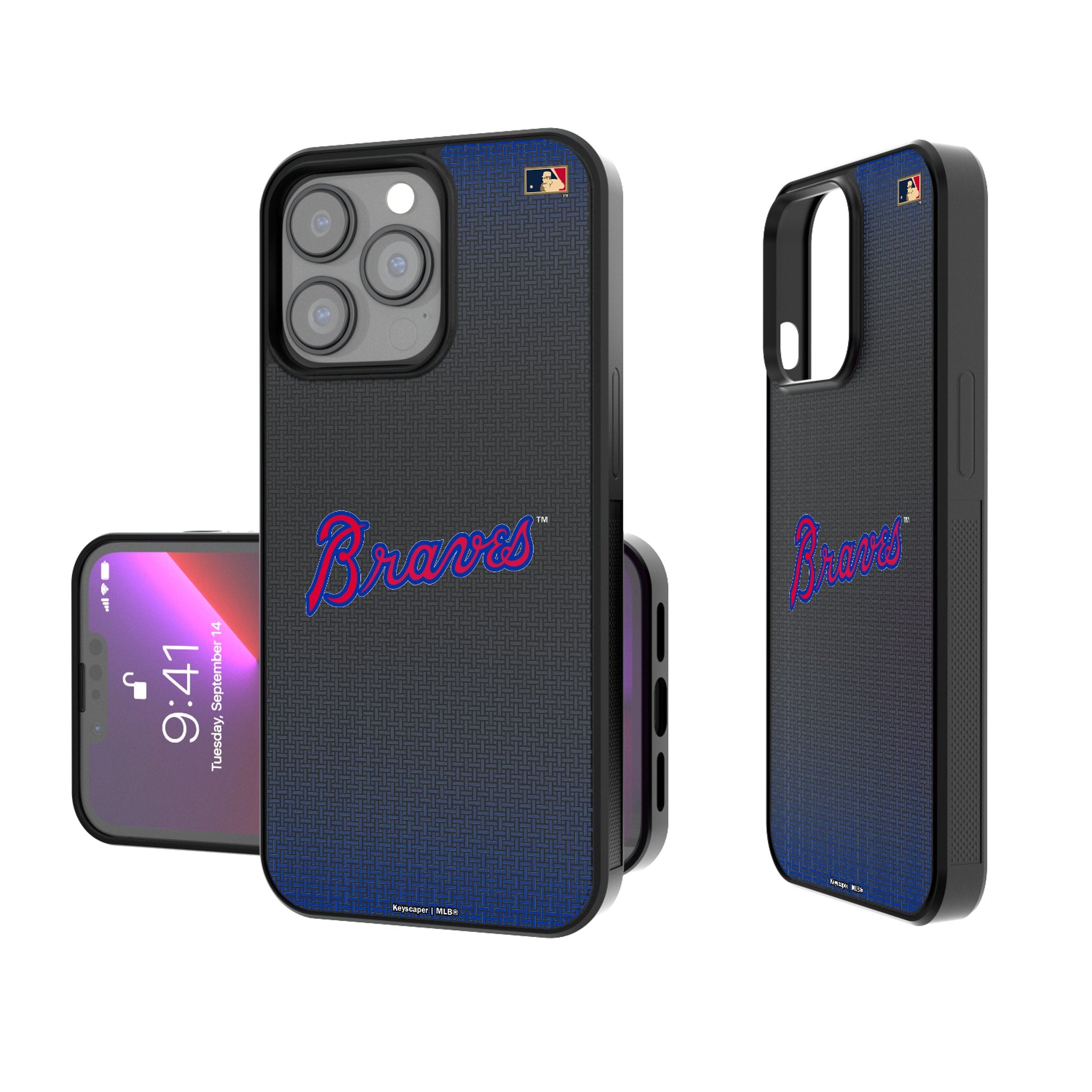 Atlanta Braves 2012 Cooperstown Collection Linen Bump Phone Case - Perfect for Baseball Fans & Game Day Protection