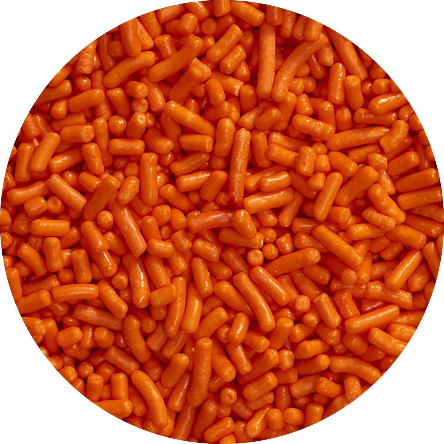 DecoPac Orange Sprinkles - 6 Pound Bulk Case | Baking Decorations for Cakes, Cupcakes & Cookies | Perfect for Birthday Parties & Holiday Desserts