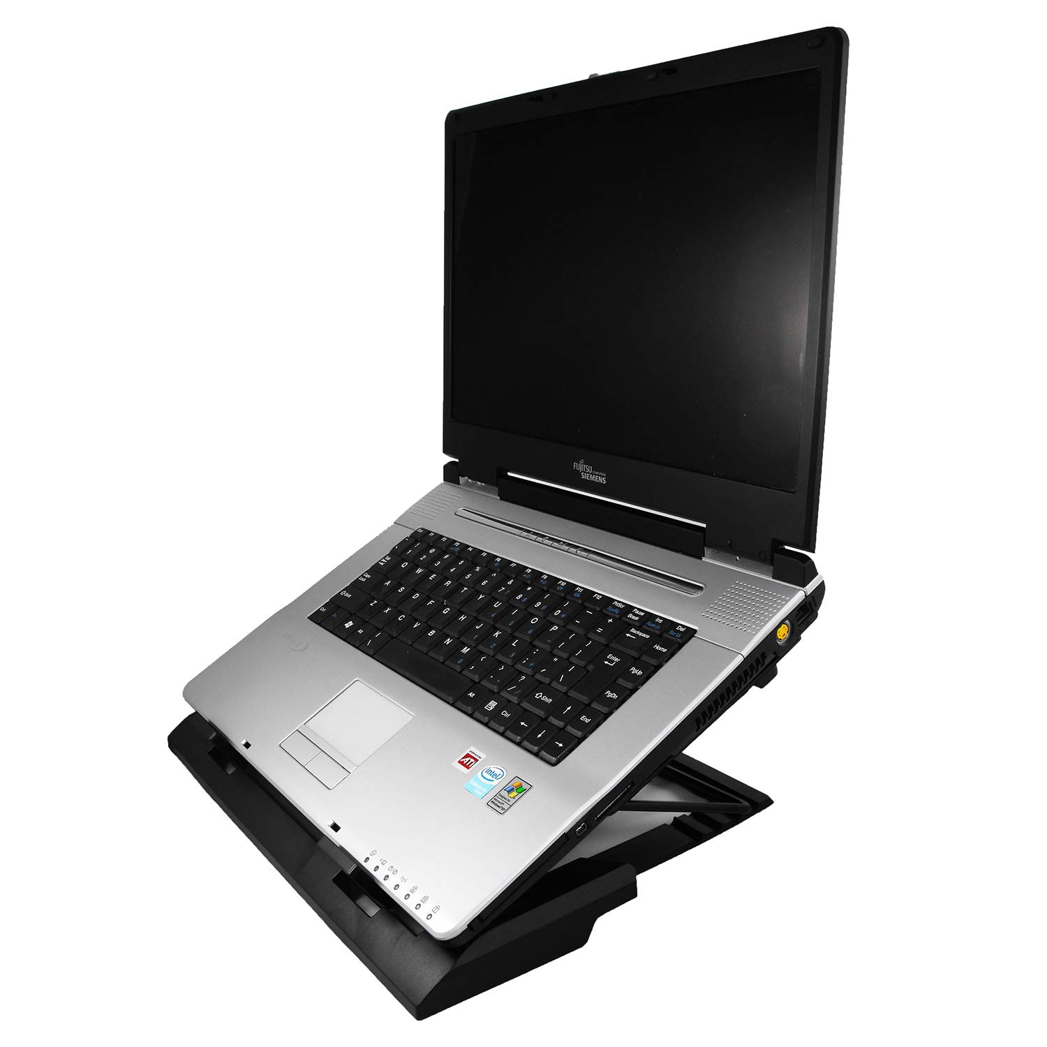 AABCOOLING NC65 Laptop Cooling Pad with 2 Quiet Fans, Adjustable Tilt & Blue LED Light - Portable Laptop Cooler for Gaming, Office & Home Use - Compatible with 15.6