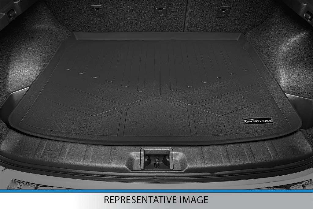 SMARTLINER All-Weather Floor Mats & Cargo Liner Set for 2018 Jeep Wrangler Unlimited JL - Heavy Duty Black Rubber Protection for Off-Road & Daily Driving
