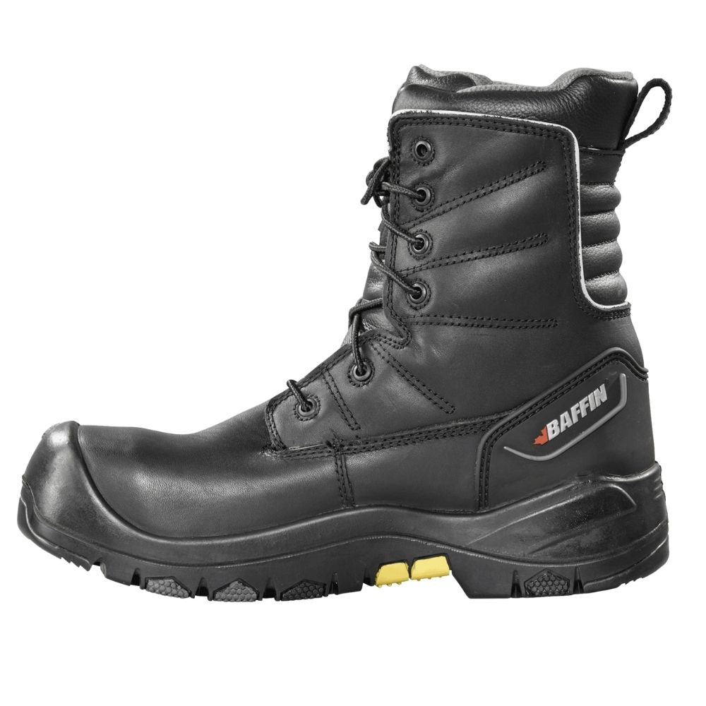 Baffin Thor Men's 8 Waterproof Steel Toe Work Boots - Heavy Duty Safety Shoes for Construction, Oil Rig & Outdoor Work - Slip Resistant & Insulated Winter Boots for Cold Weather