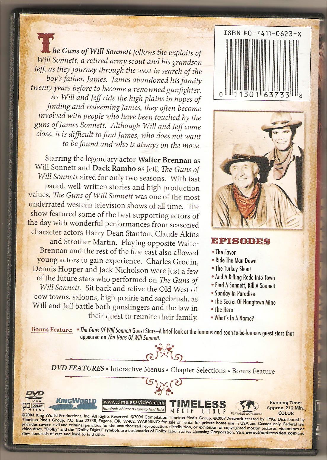 The Guns of Will Sonnett - Complete Season 1 | Classic Western TV Series | Action-Packed Frontier Adventures for Cowboy Fans & History Buffs