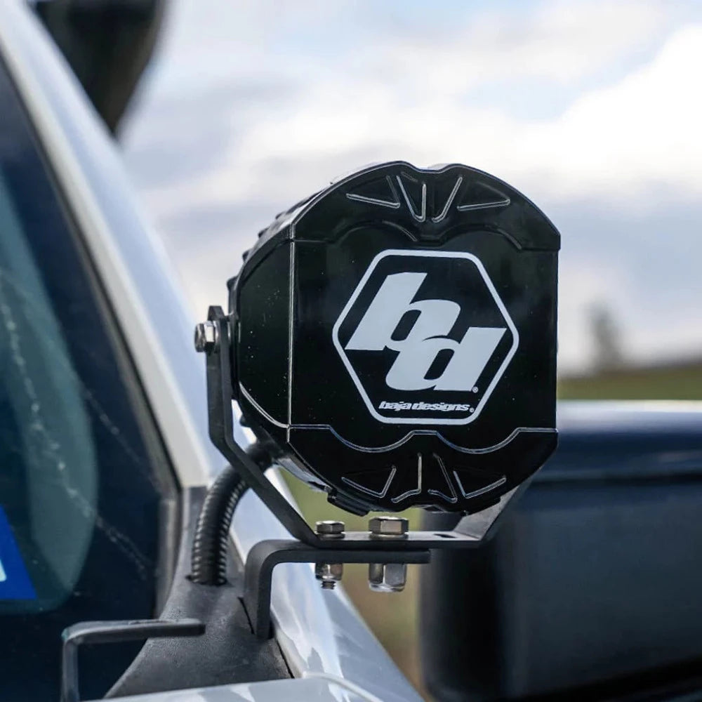 Baja Designs LP4 Single Rock Guard - Durable Off-Road LED Light Cover for Jeep, Truck & ATV - Perfect for Trail Riding, Overlanding & Night Adventures