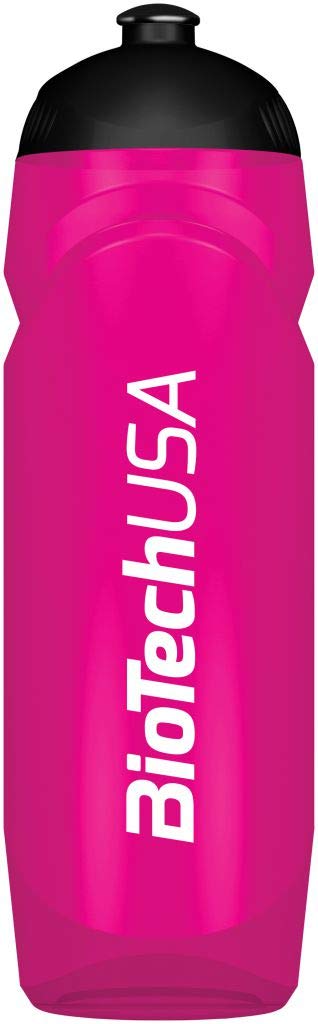 BioTechUSA 750ml Black Water Bottle - BPA Free, Leak Proof Sports & Gym Accessory for Fitness, Running, Hiking & Outdoor Activities