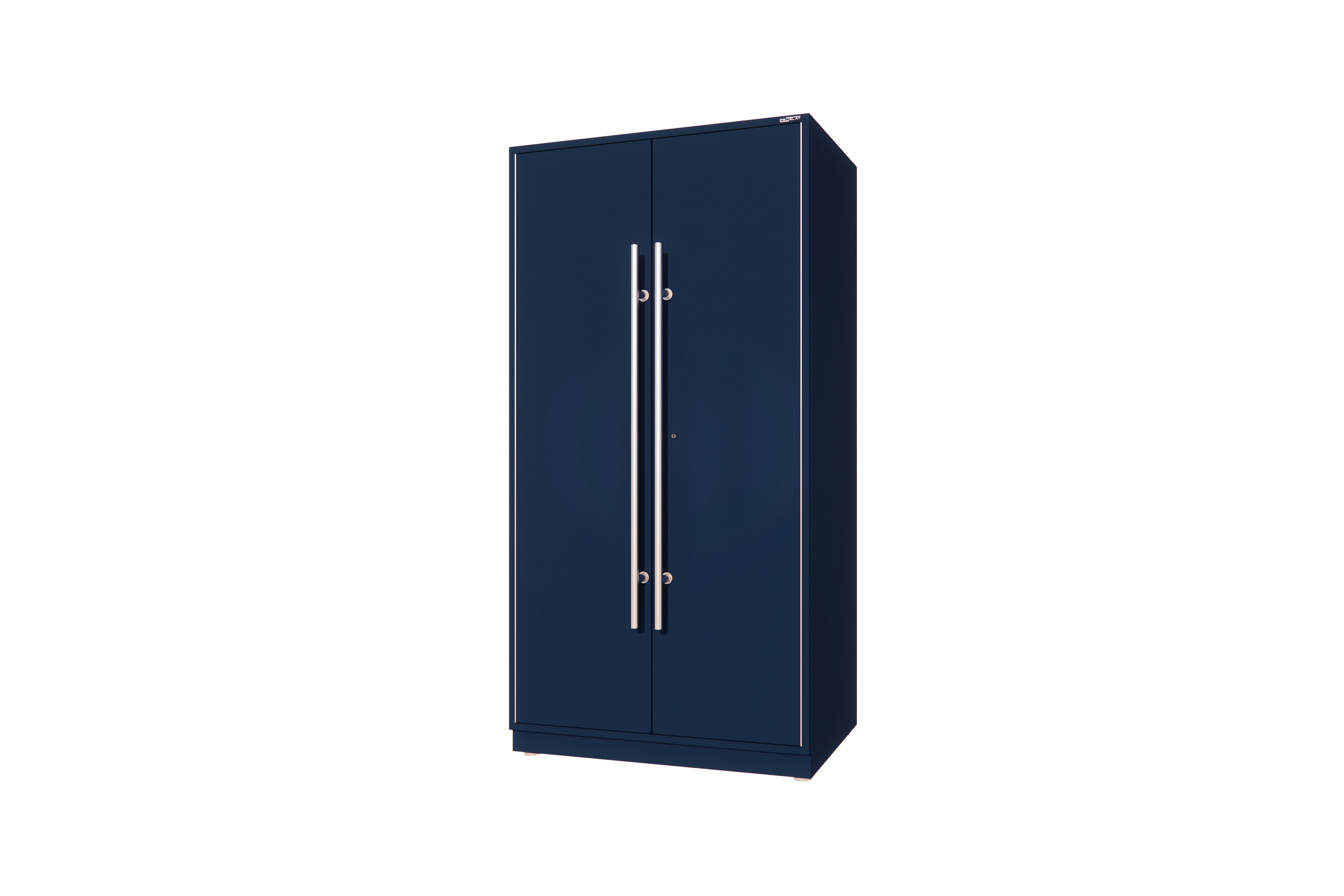 ProSlat LUX Locker Cabinet - 40 Inch Wide Metal Storage Organizer for Garage, Office & Workshop | Heavy Duty Wall Mounted Shelving Unit