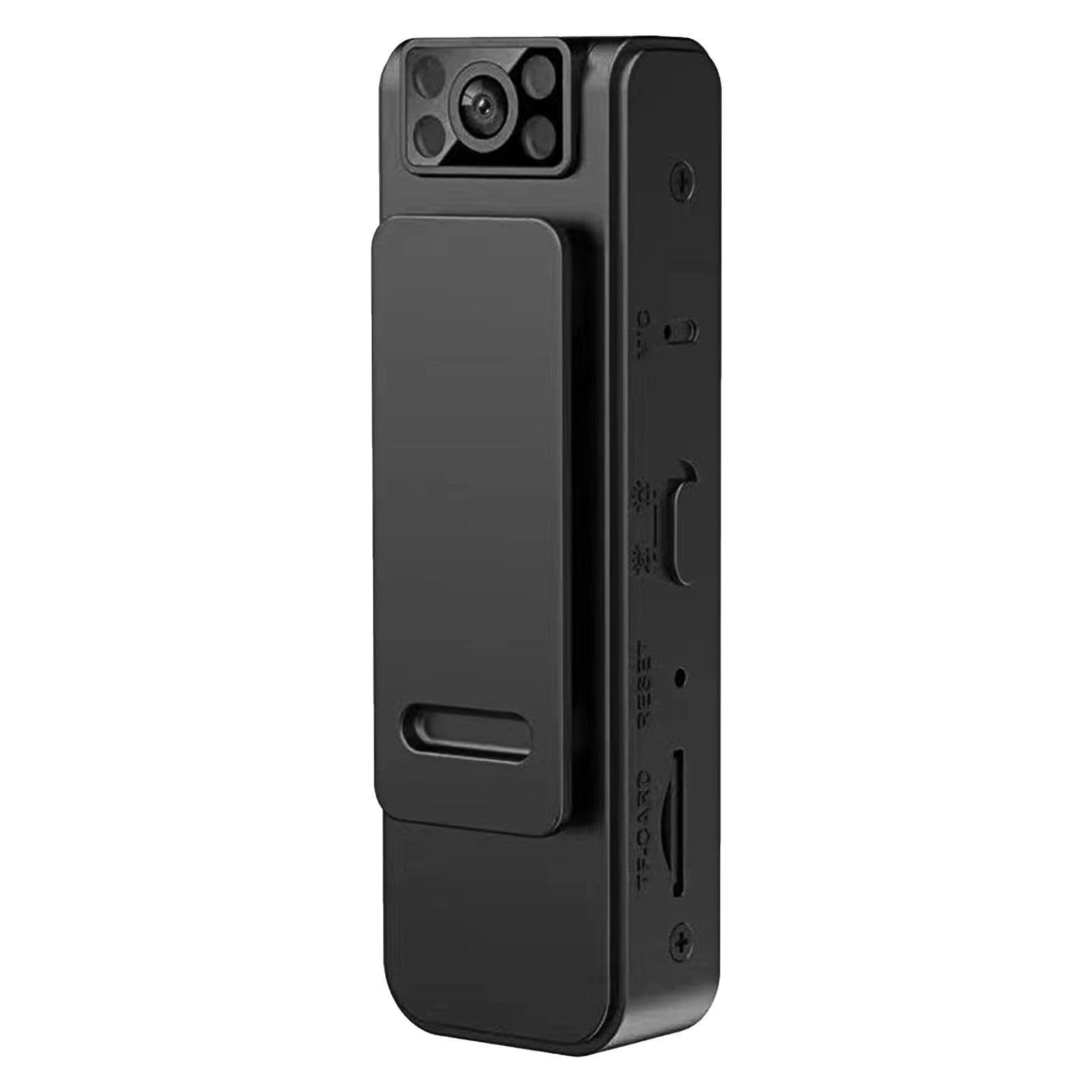 2023 New HD 1080P/4K Noise Reduction Camera with 180° Adjustable Rotatable Lens - Wireless Wearable Video Recorder for Home Security, Vlogging & Outdoor Adventures