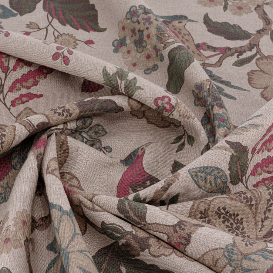 Premium Linen & Flax Fabric Samples for Upholstery, Drapes & DIY Projects - Natural Textile Swatches for Home Decor & Crafting