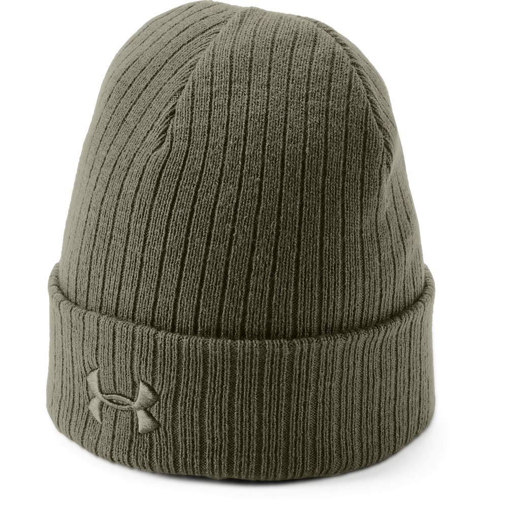 Under Armour Men's Tac Stealth Beanie 2.0 - Warm Winter Skull Cap for Running, Hiking & Outdoor Activities | Cold Weather Hat for Men