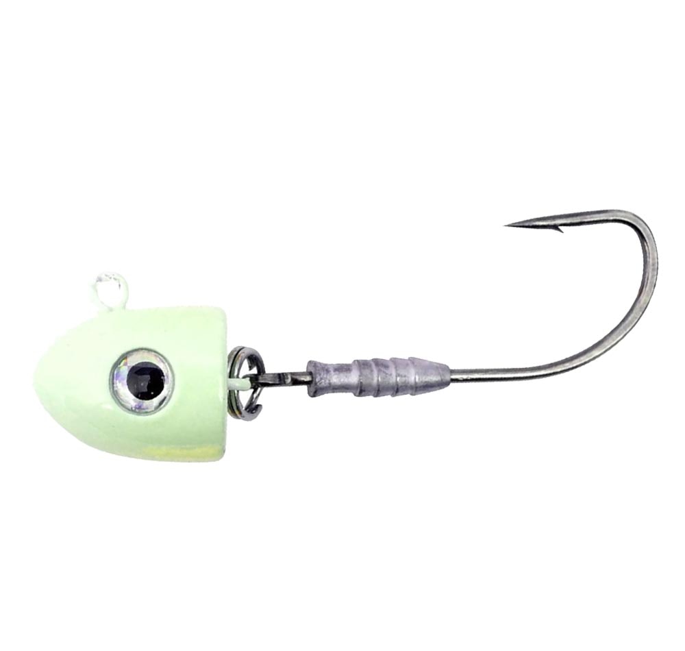 Berkley Nitro Elevator Heads Lumo - Premium Fishing Lure for Bass & Walleye - Perfect for Freshwater & Saltwater Fishing