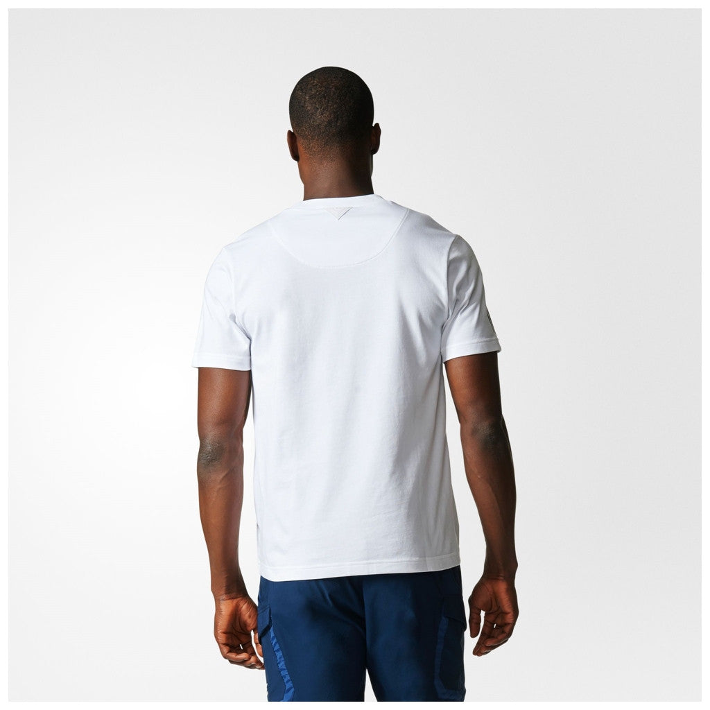 Adidas Originals x White Mountaineering Japan AOWM Tee - White BQ0972 | Stylish Streetwear & Casual Wear for Men