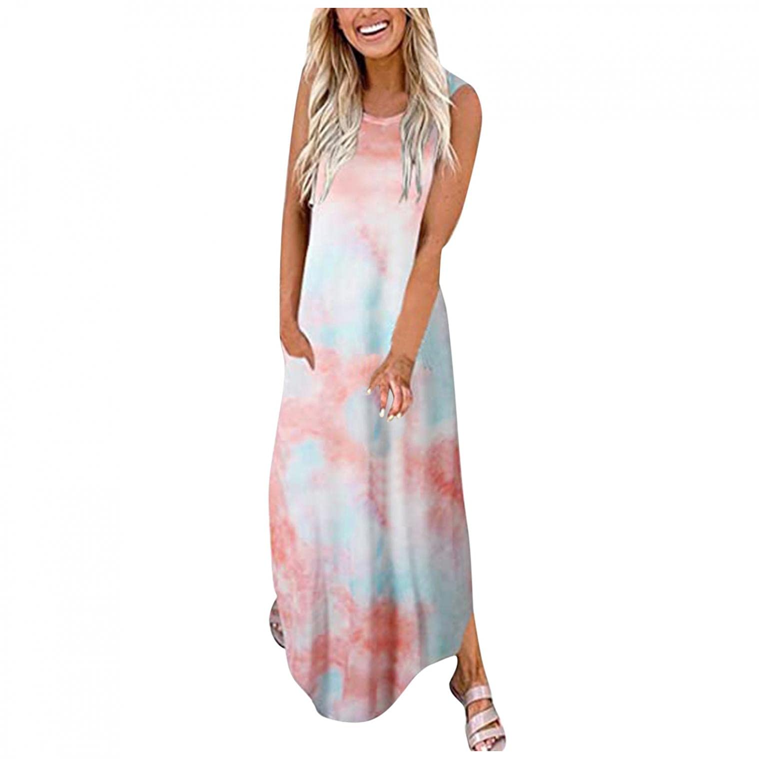 Women's Floral V-Neck Spaghetti Strap Summer Dress - Casual Short Sleeve Midi Beach Dress in Black | Perfect for Vacations, Outdoor Parties & Daily Wear