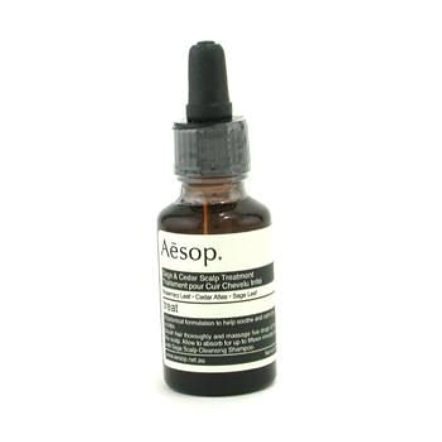 Aesop Sage and Cedar Scalp Treatment for Dry & Itchy Scalp - 0.81 oz | Natural Hair Care for Men & Women | Perfect for Daily Scalp Hydration & Soothing Irritation