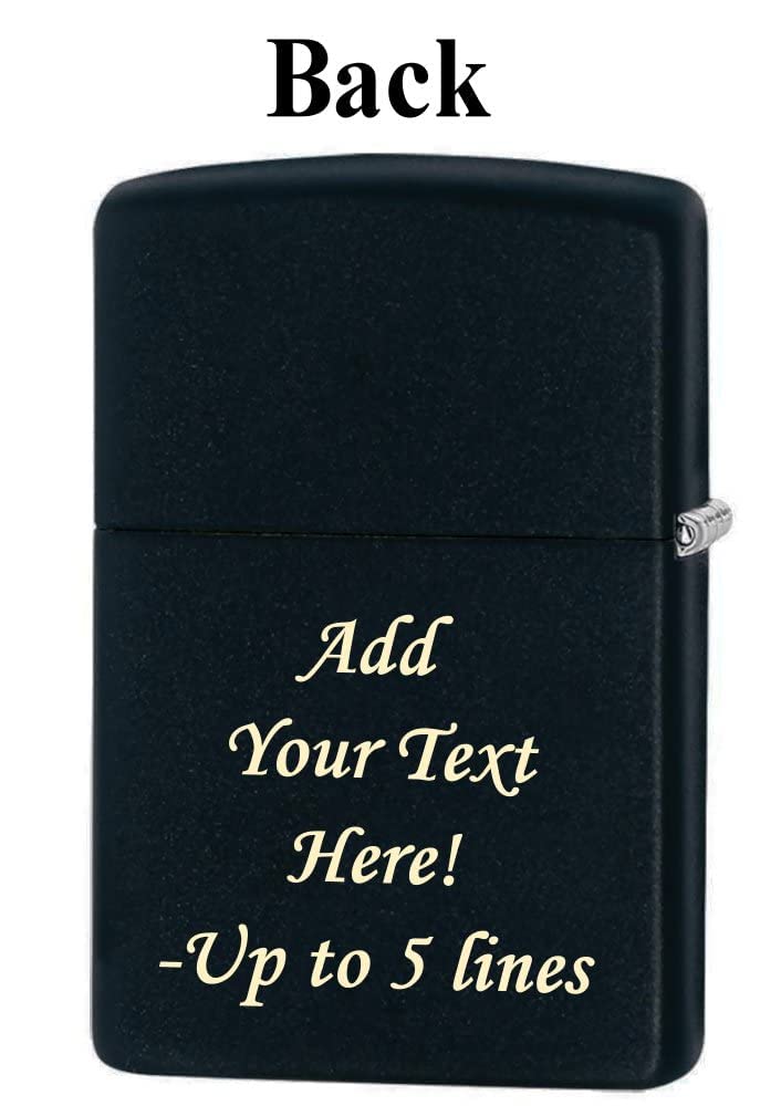 Custom Engraved Zippo Lighter - Windproof & Lucky Designs for Gifts & Collectibles