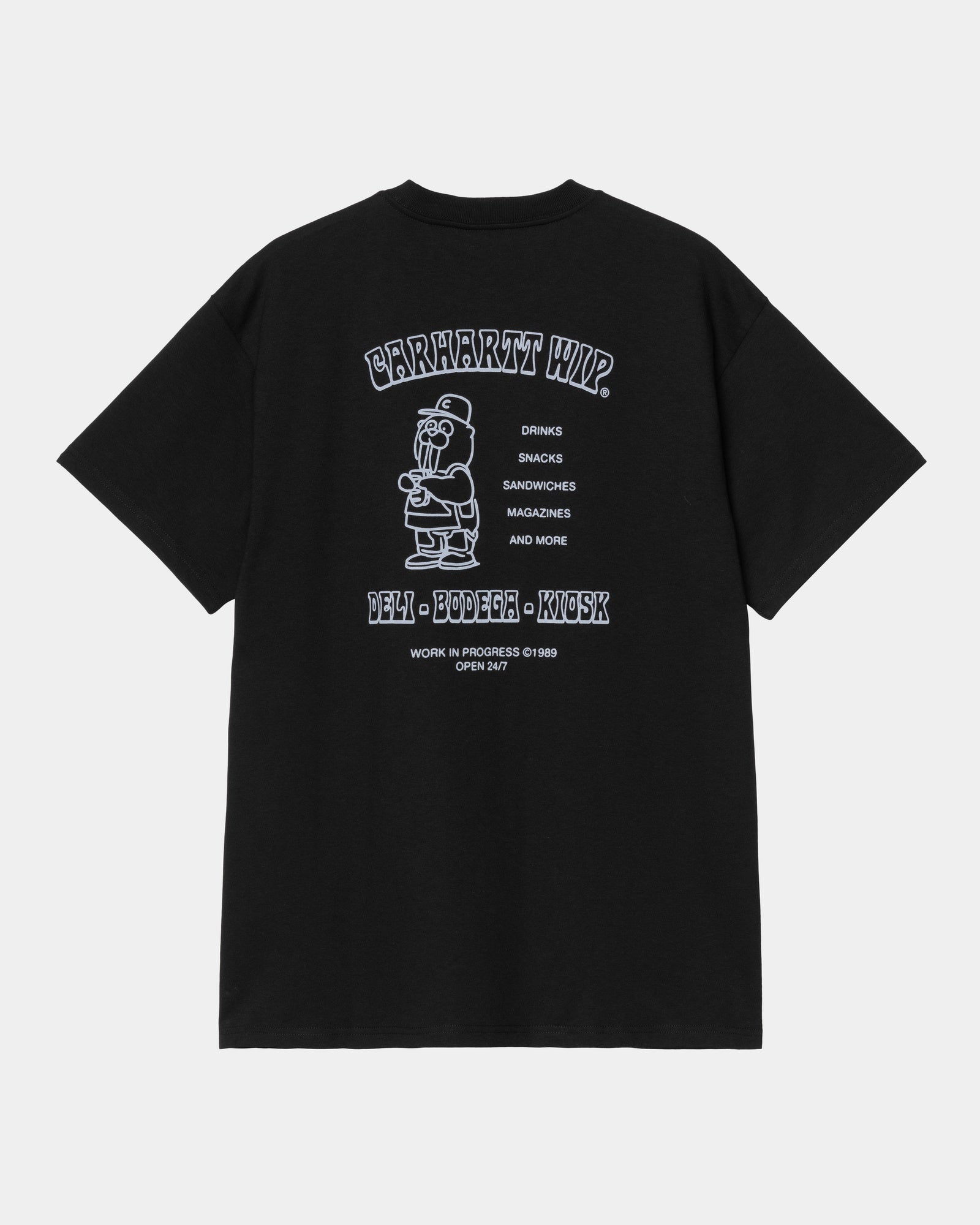 Black Sandwich T-Shirt for Men & Women - Comfortable Cotton Tee for Casual Wear, Street Style & Everyday Outfits