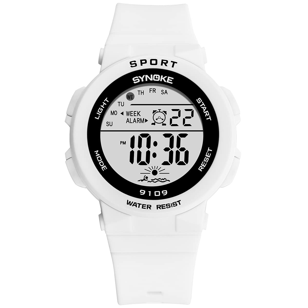 Waterproof LED Digital Sports Watch for Women & Girls - Fitness, Running, Swimming & Outdoor Activities
