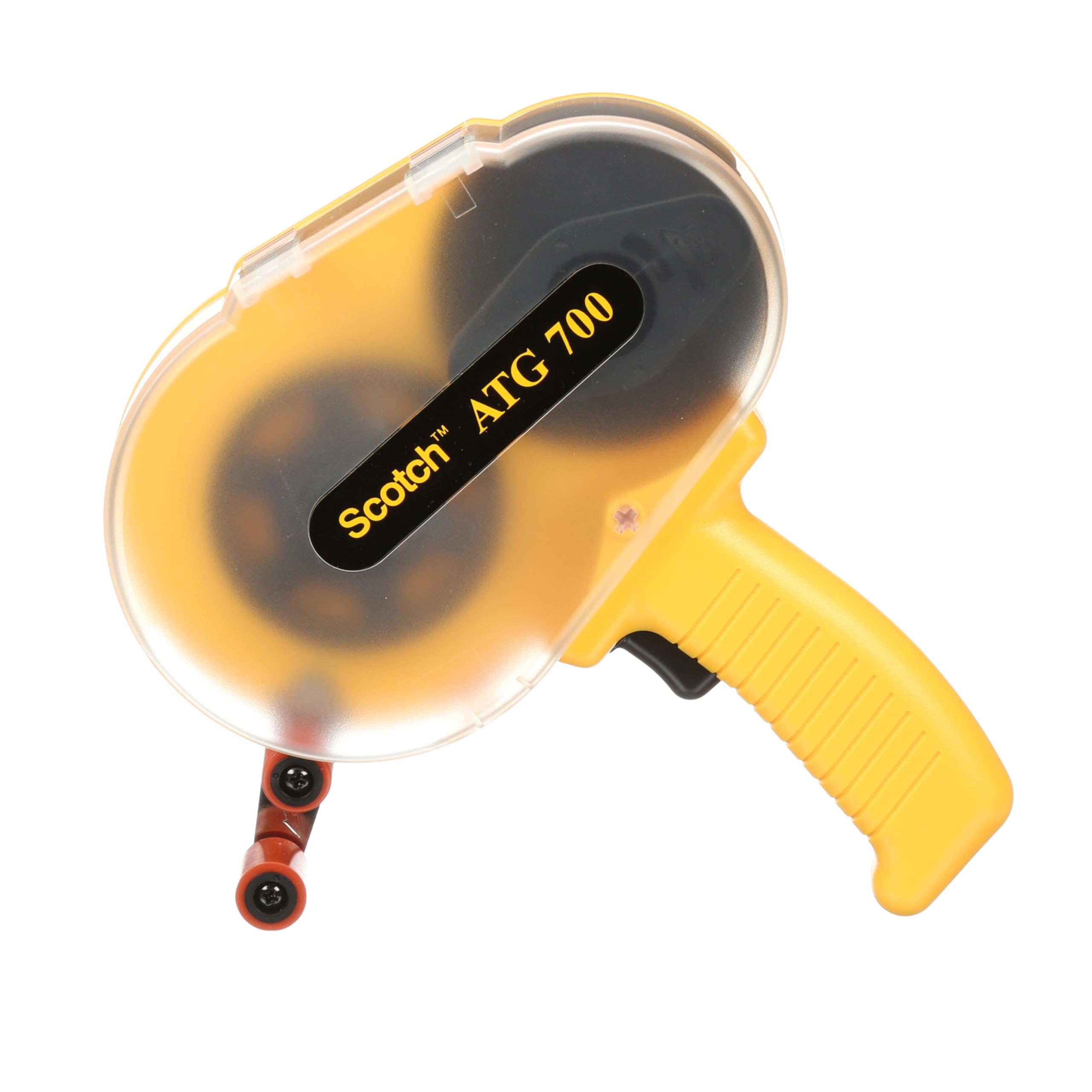 3M Scotch ATG 700 Adhesive Applicator - 1/2 inch & 3/4 inch Wide Rolls for Crafting, Scrapbooking & DIY Projects - Yellow Tape Dispenser Tool for Professional Bonding & Mounting