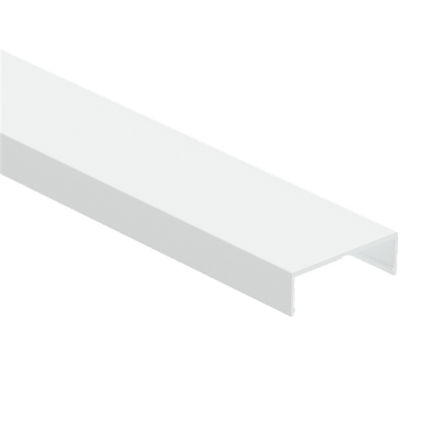 Aluminum Rectangular Handrail - 6100mm Long VISOR Balustrade for Stairs, Balconies, and Decks | Durable & Modern Design