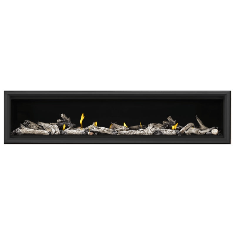 Napoleon Vector 74 Linear Direct Vent Gas Fireplace - LV74N | Modern Home Heating Solution for Living Rooms & Patios
