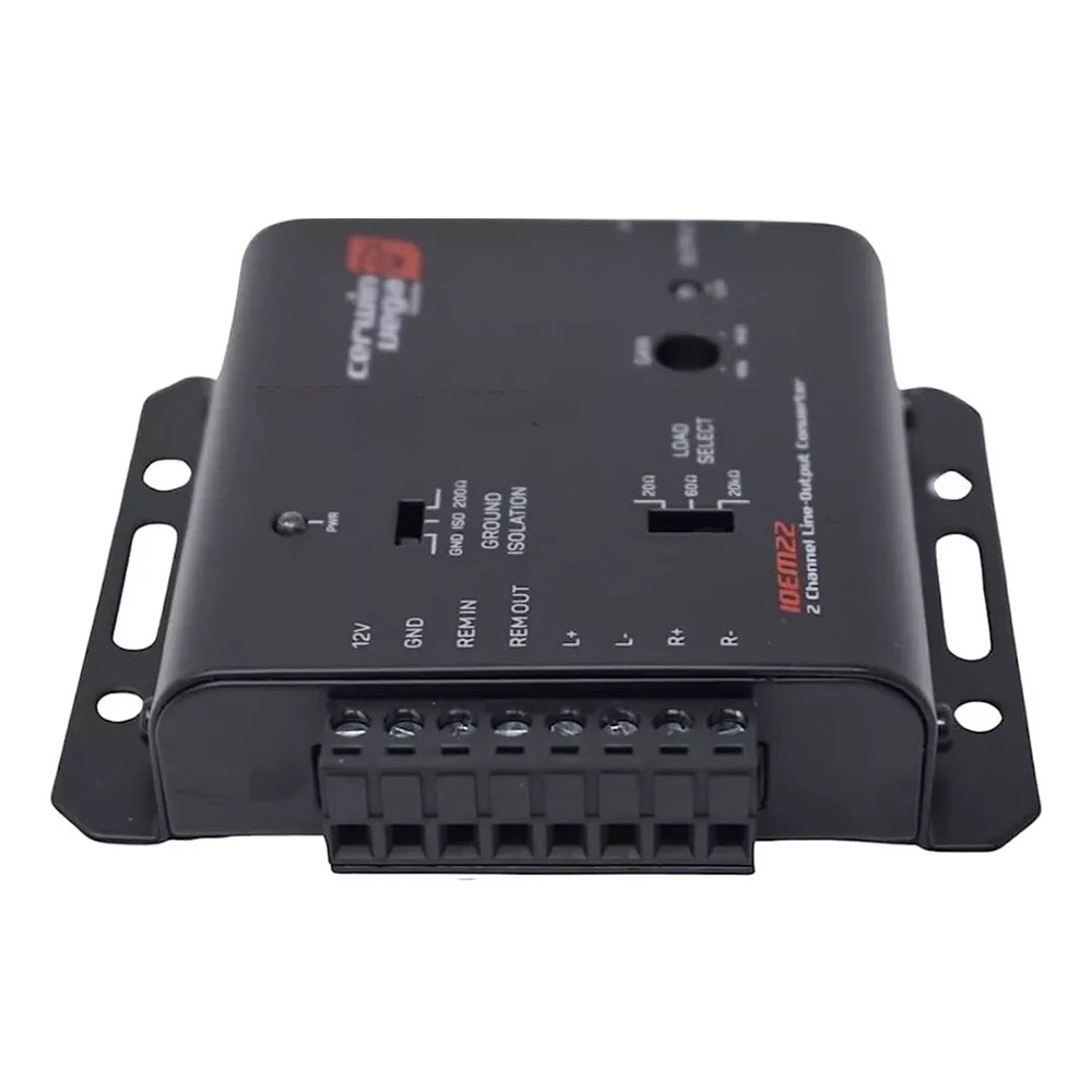 Cerwin Vega IOEM22 2 Channel High Power Line Output Converter - Car Audio System for Amplifier Installation & Speaker Upgrades