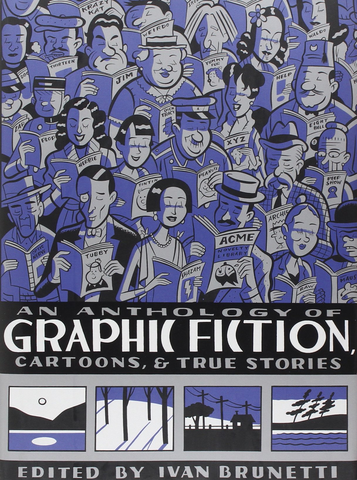 Best Graphic Novel Collection - Anthology of Graphic Fiction, Cartoons & True Stories Vol.1 - Perfect for Comic Lovers, Art Students & Storytelling Enthusiasts