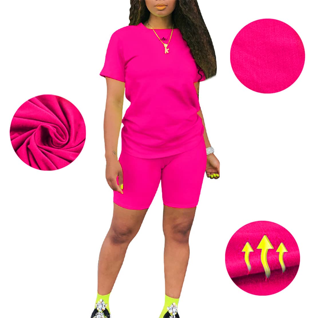 Women's Two Piece Outfits - Summer Short Sets, Lounge Sets & Tracksuit Sweatsuits for Casual Wear, Workout & Vacation