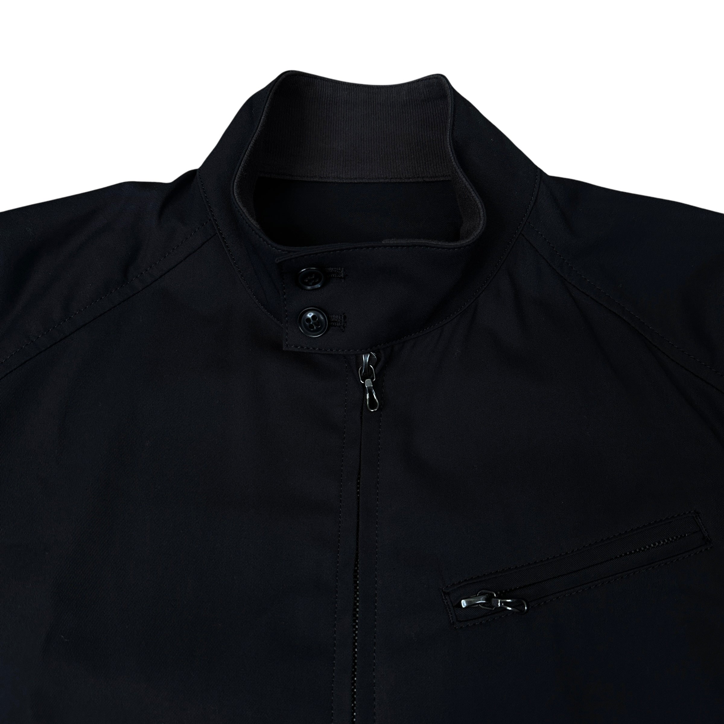Workwear Style Zip Jacket with Attachments - Black | Durable & Stylish for Construction, Outdoor Work & Casual Wear