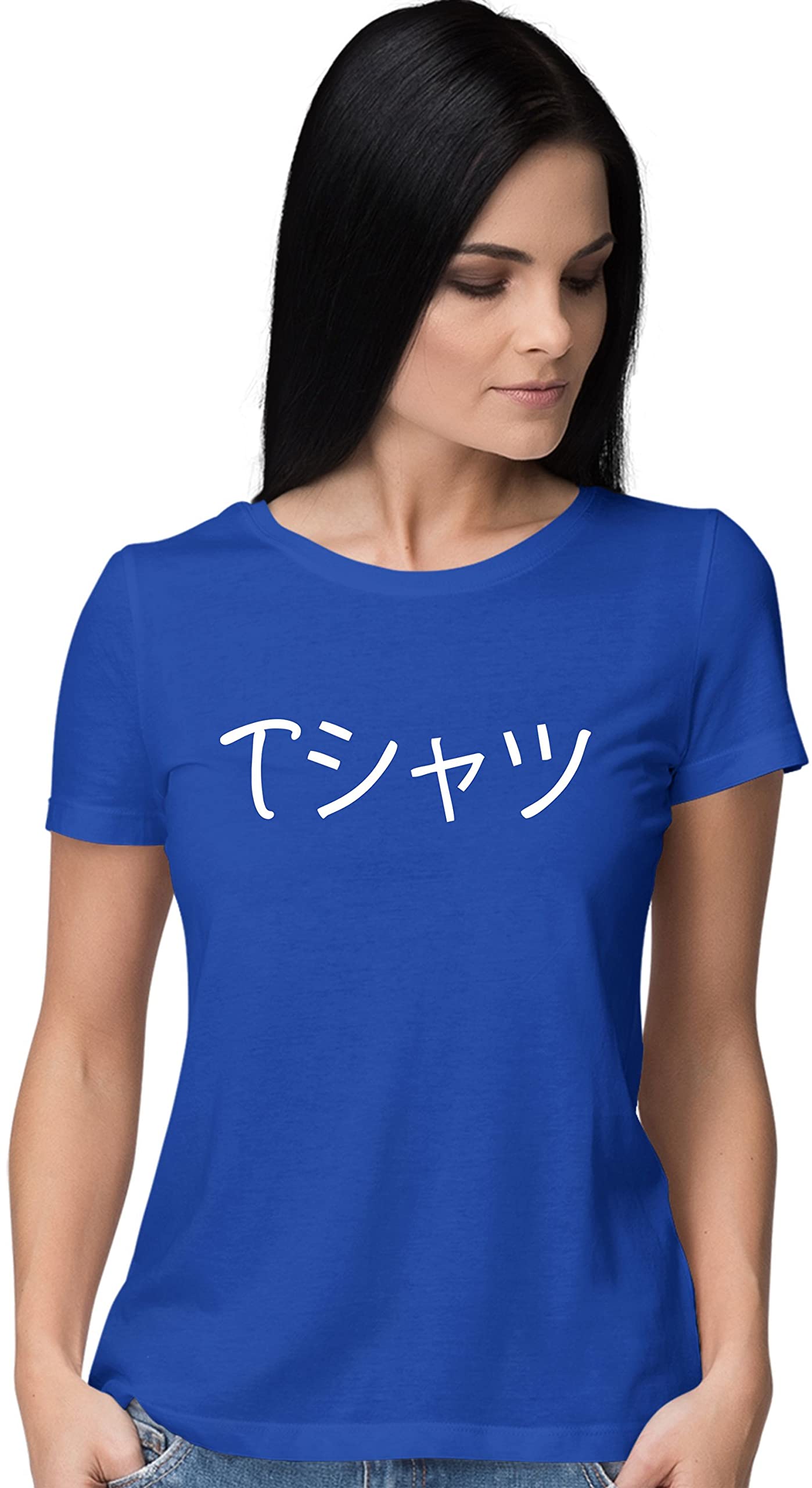 Women's Anime T-Shirt with Japanese Text - Stylish Casual Wear for Anime Fans, Cosplay, and Everyday Outfits