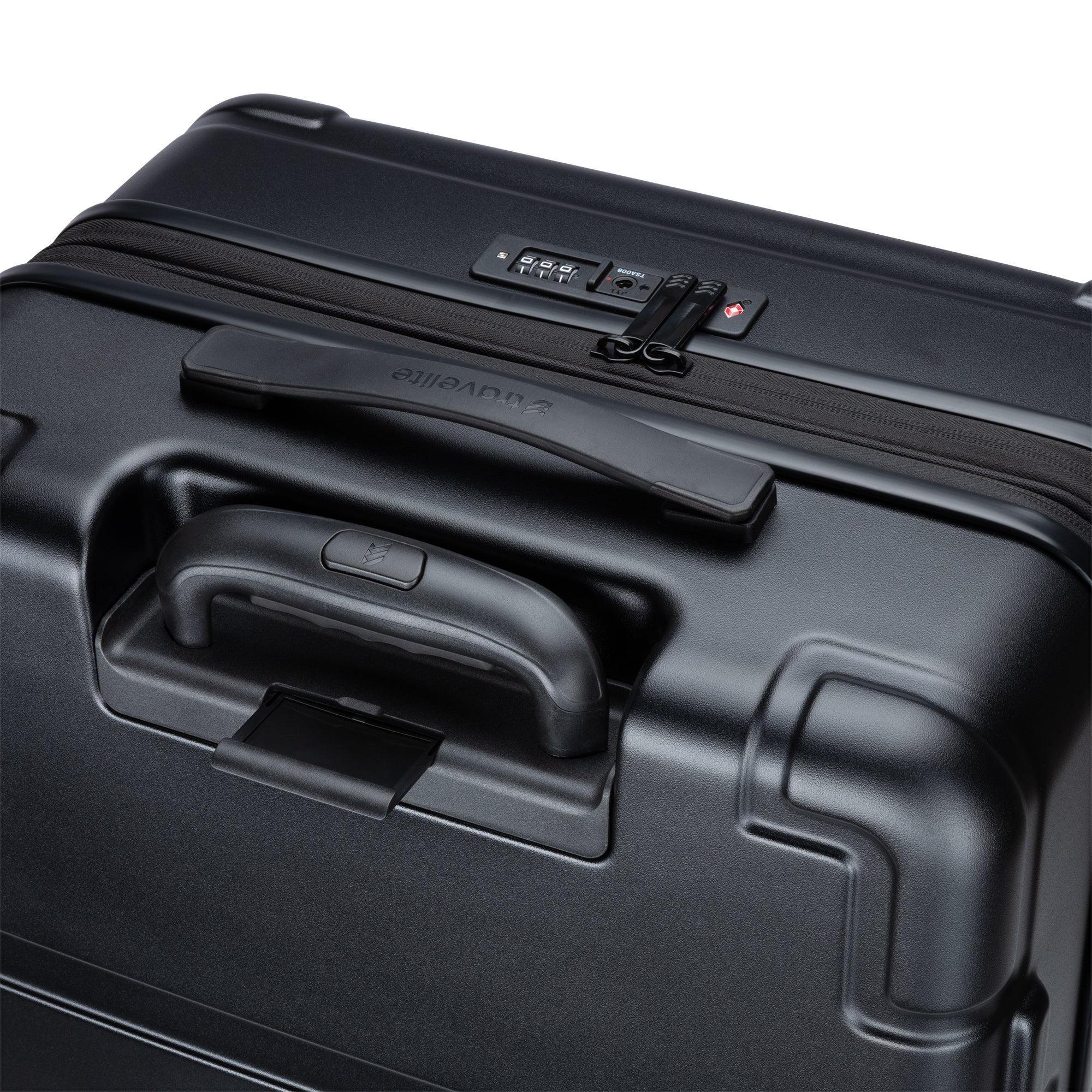 Travelite Itinerary Polycarbonate Expandable Spinner Medium Luggage - Lightweight Durable Suitcase for Business Travel & Vacations
