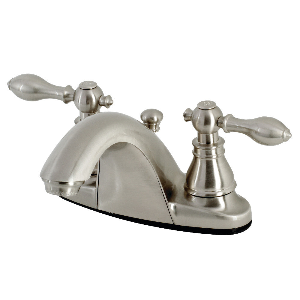 Kingston Brass KB7642ACL American Classic 4-Inch Centerset Bathroom Faucet - Chrome Finish for Vanity Sinks, Powder Rooms & Guest Bathrooms