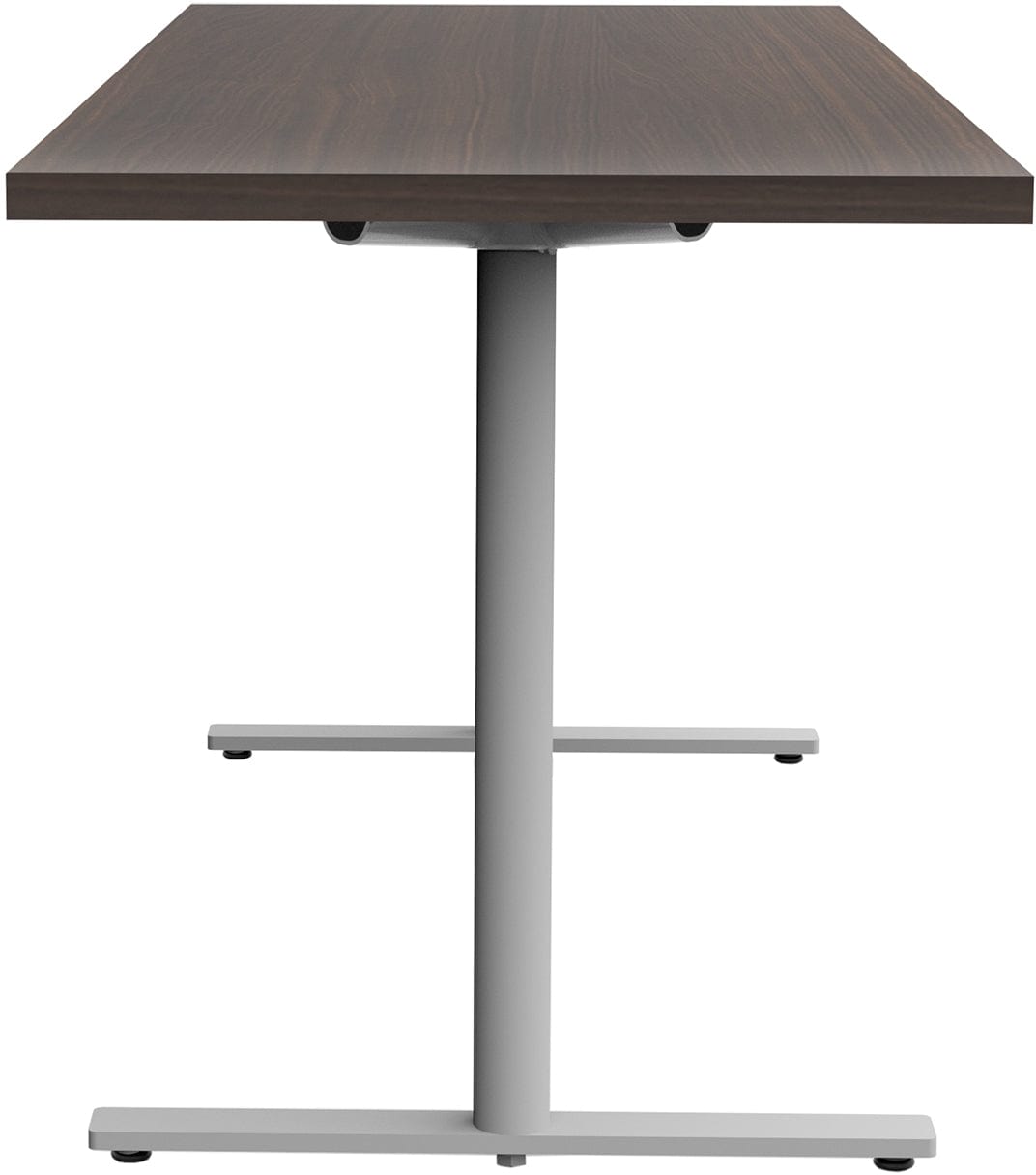 Safco JURNI 60 x 24 Inch Multi-Purpose Table with T-Leg Base and Glides - Perfect for Office, Classroom, Conference Room, and Home Use [JN6024NFXTGL]