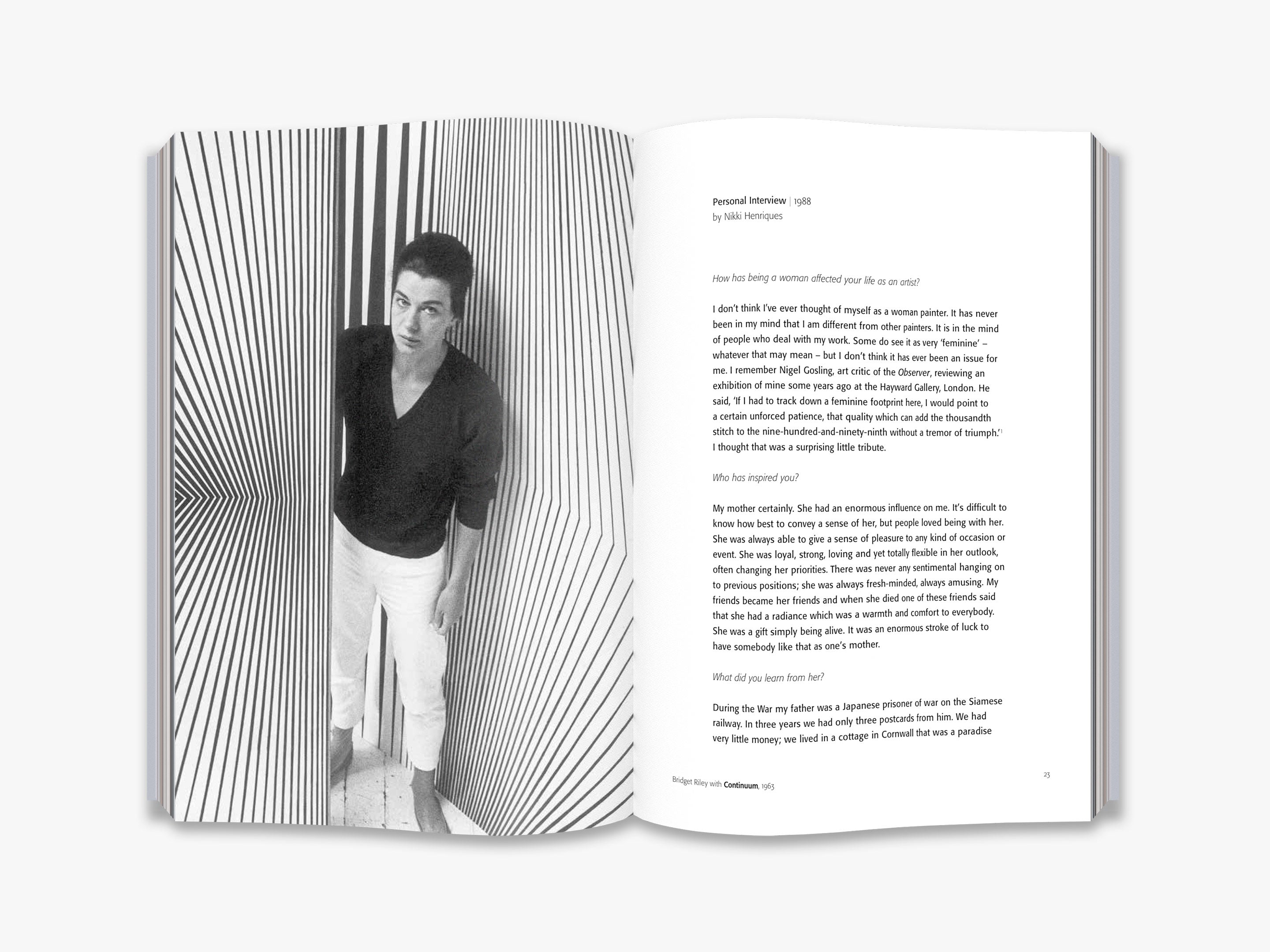 Bridget Riley: The Eye's Mind - Optical Illusion Art Book for Modern Home Decor & Art Lovers