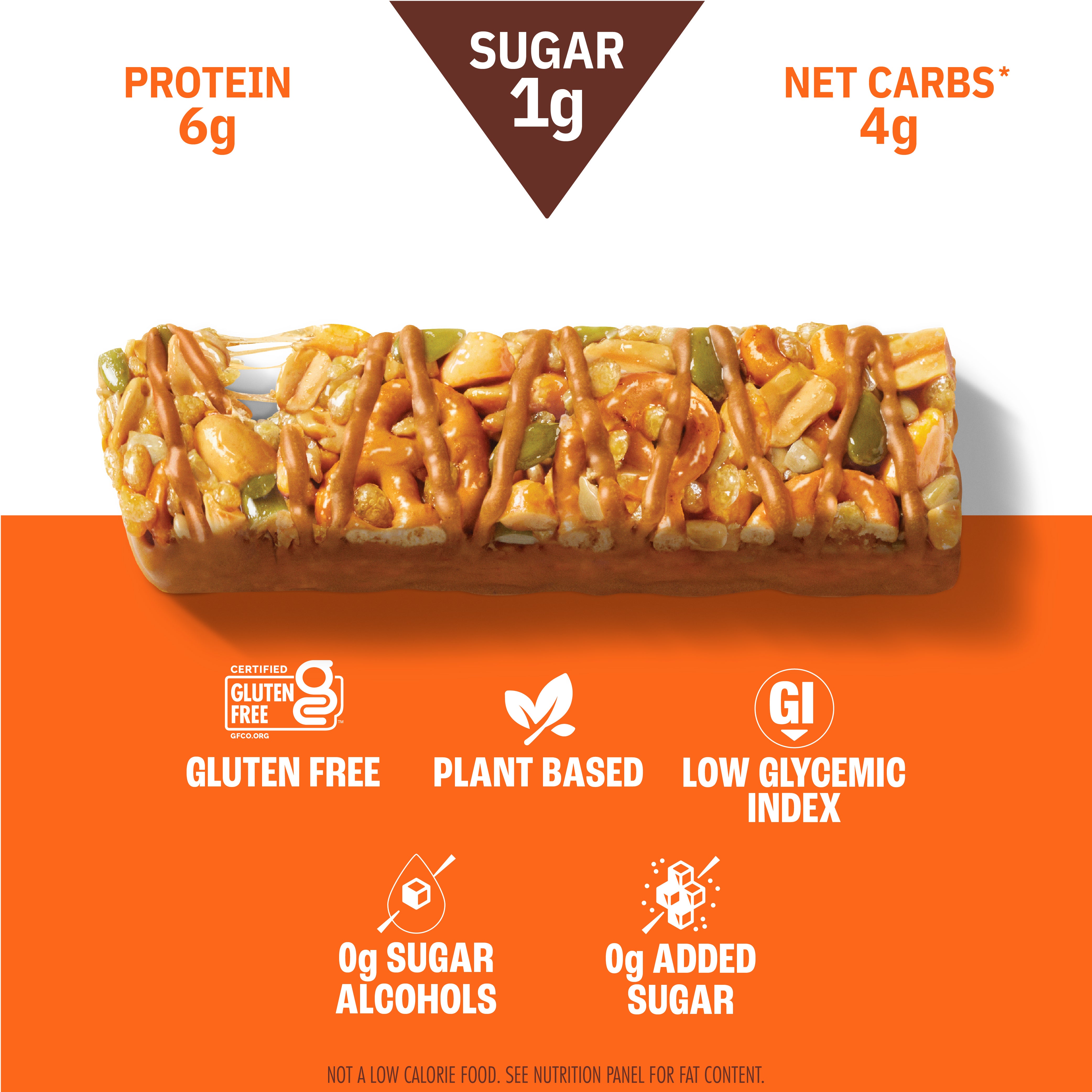 Crunchy Peanut Butter Pretzel Nut & Seed Bar - 12 Pack | High Protein Snack for Hiking, Travel & On-the-Go Energy Boost