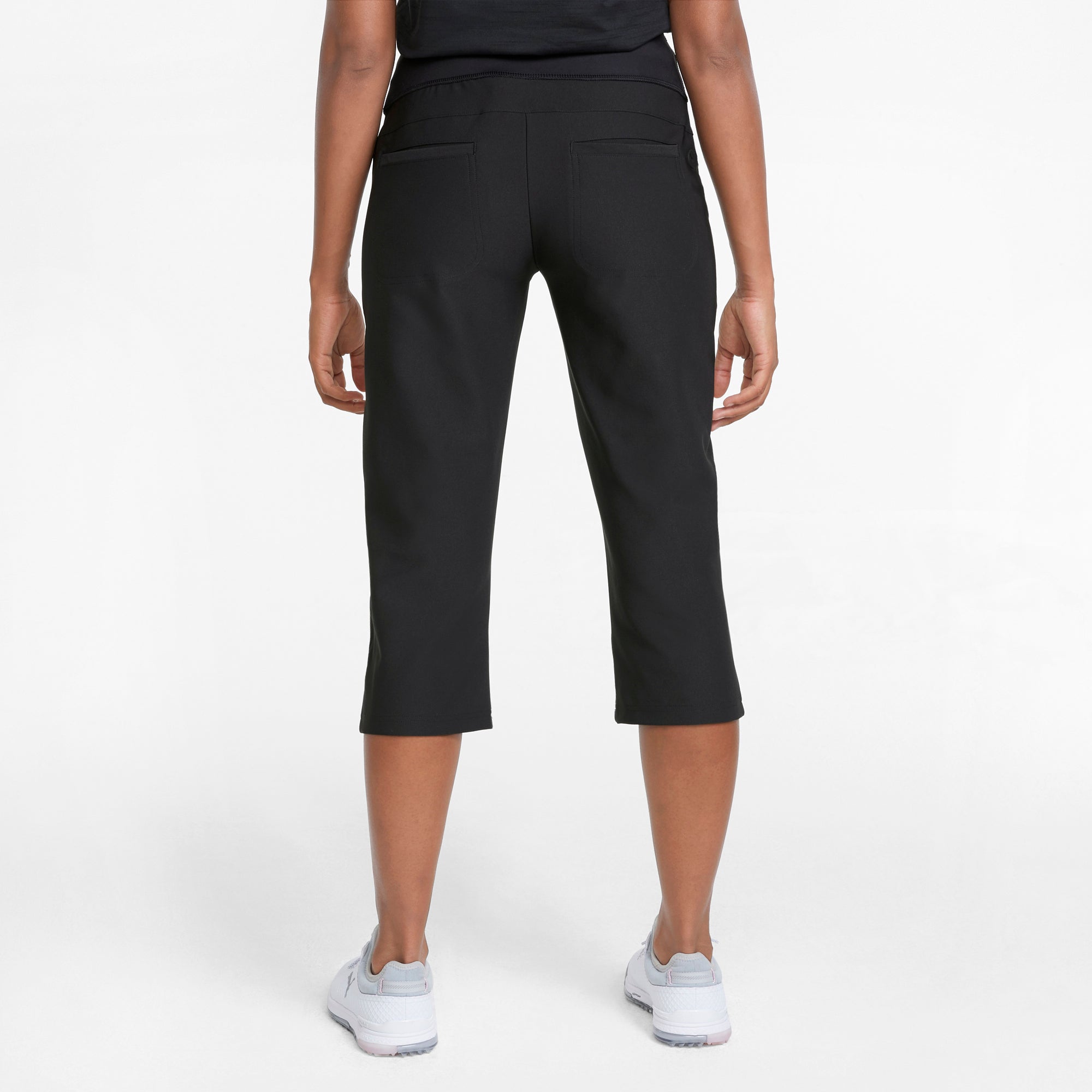 PWRSHAPE Women's Capri Golf Pants - Stretch Athletic Trousers for Comfort & Performance | Perfect for Golf, Tennis & Casual Wear