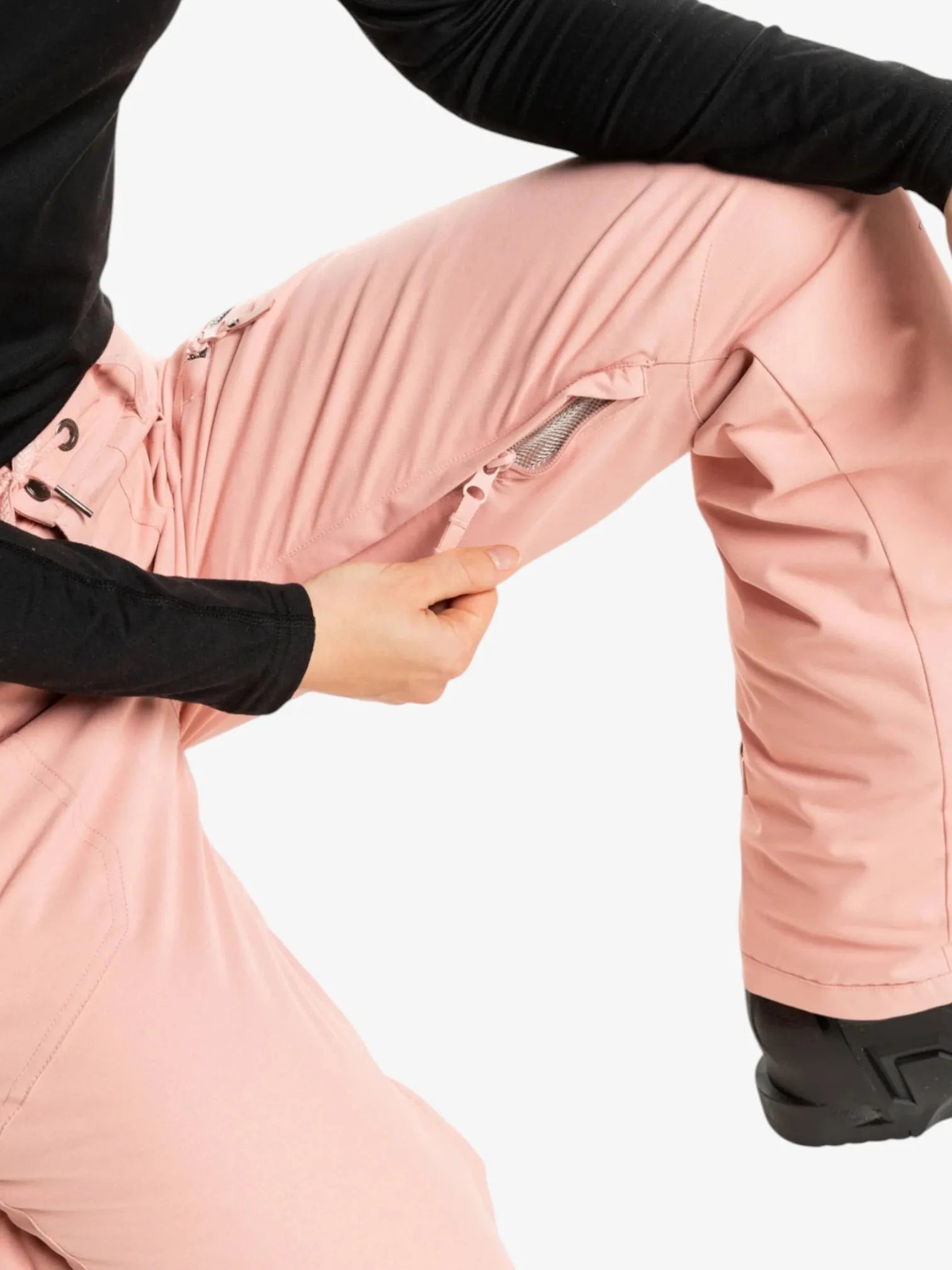 ROXY Women's Nadia Coral Snow Pants - Waterproof, Insulated Ski & Snowboard Pants for Winter Sports & Outdoor Activities