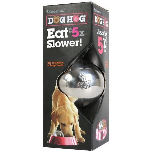 Omega Paw Dog Hog - Interactive Treat Dispenser Toy for Dogs - Perfect for Training, Mental Stimulation & Boredom Relief - Indoor & Outdoor Play