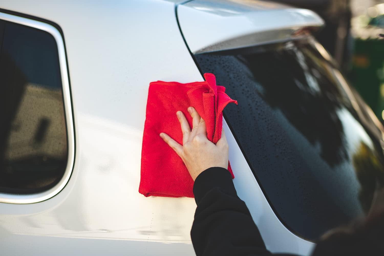 Premium Microfiber Car Wash Towels (16