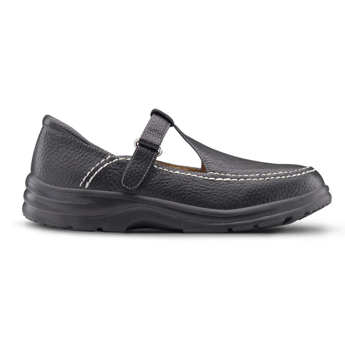 Dr. Comfort Lu Lu Mary Jane Women's Diabetic Dress Shoes with Gel Inserts - Leather Orthopedic Comfort Shoes for Swollen Feet & Plantar Fasciitis - Perfect for Work, Church & Special Occasions
