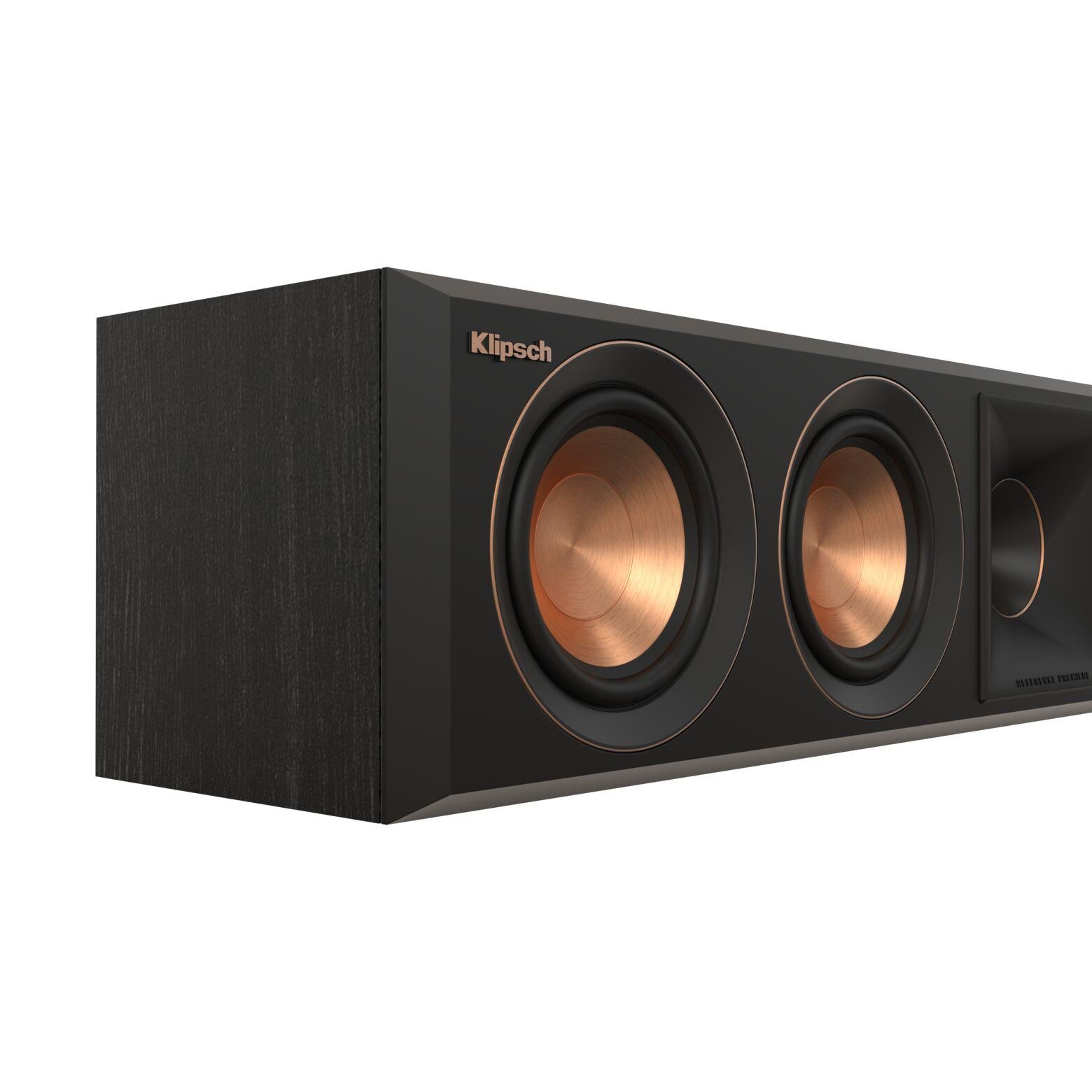 Klipsch RP-404C II Reference Premiere Center Channel Speaker - High Performance Home Theater Audio for Movies, Music & Gaming