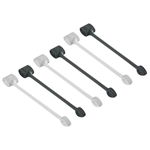 EXCEART 6-Pack Magnetic Charging Cable Organizer | Compatible with Apple Pencil & Stylus | Tangle-Free Cord Holder for iPad, Tablets & Accessories | Perfect for Home, Office & Travel Use