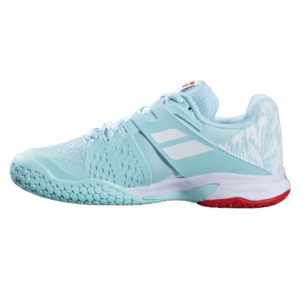 Babolat Propulse AC Junior Tennis Shoes for Kids - Lightweight & Durable Blue/White Sneakers - Perfect for Court Training & Junior Tennis Matches